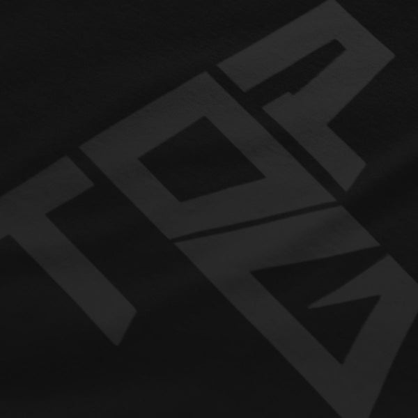 Top Tee Blackout Edition side view Top G men's t shirt