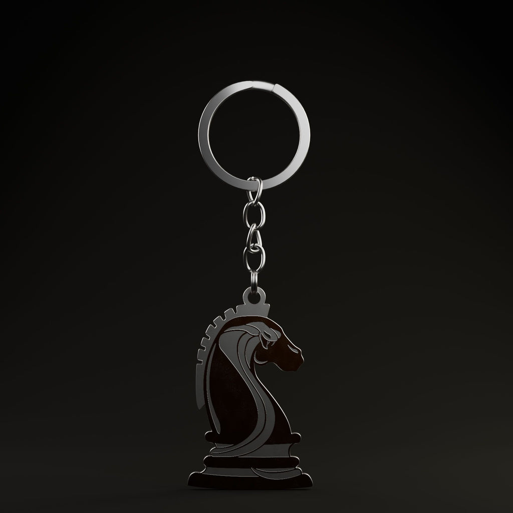 Knight Keychain side view Top G chain