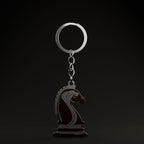 Knight Keychain side view Top G chain