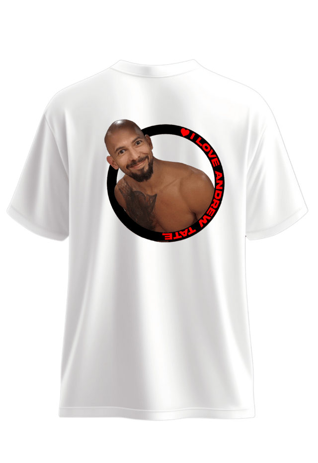 Love Tate front view Top G men's t shirt