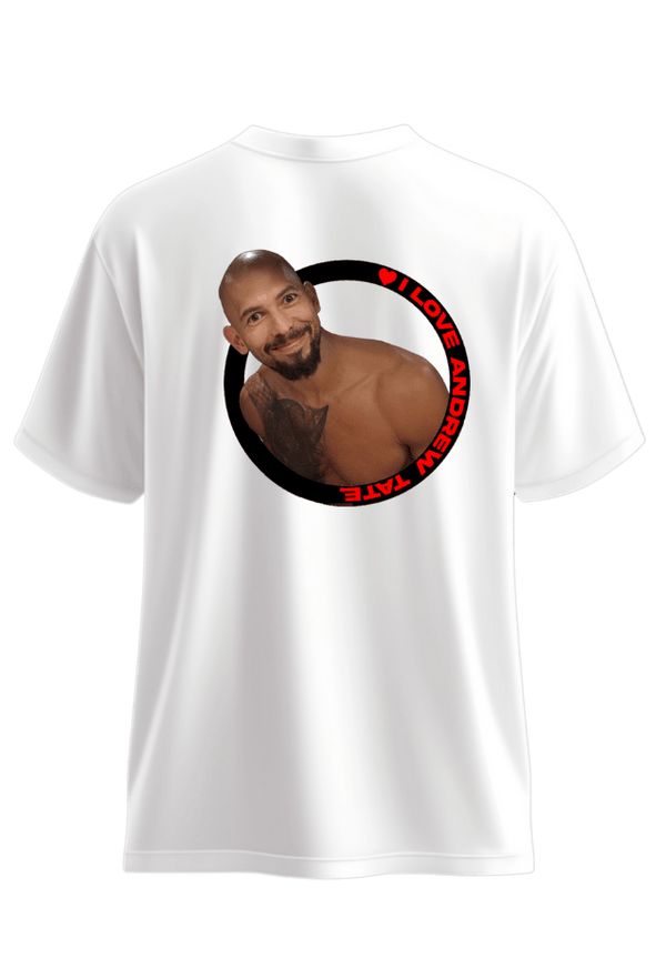 Love Tate front view Top G men's t shirt