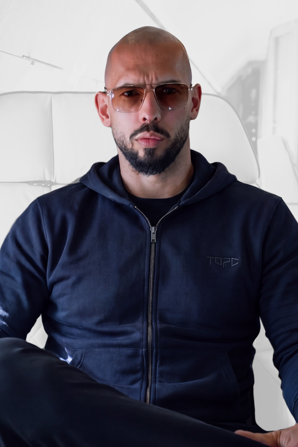Axis Zip Hoodie Navy