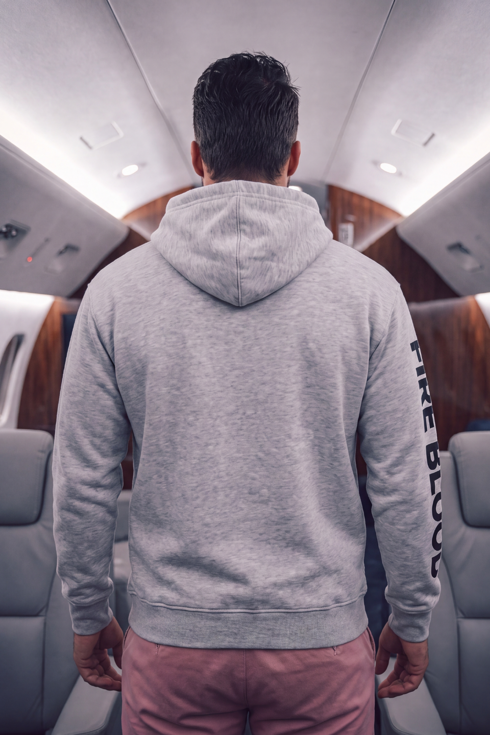 FIREBLOOD Hoodie Grey