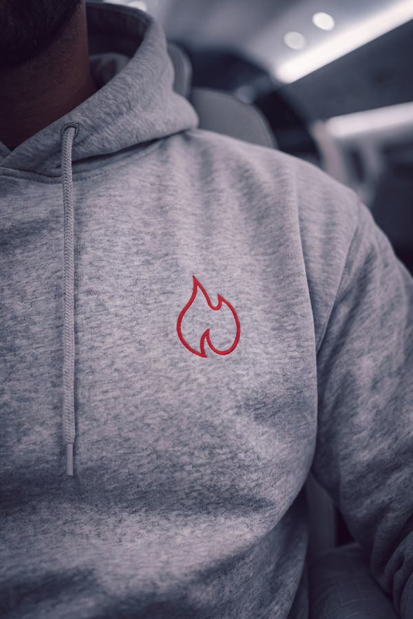 FIREBLOOD Hoodie Grey