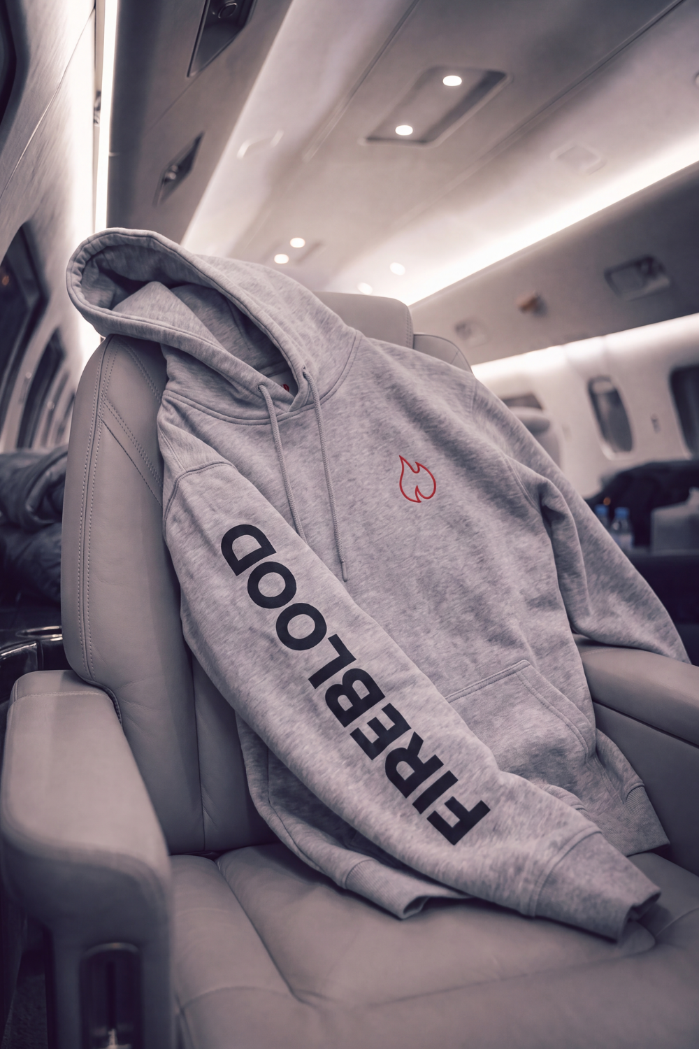 FIREBLOOD Hoodie Grey