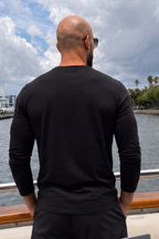 Essential Oversized Long Sleeve Black