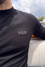 Essential Oversized Long Sleeve Black