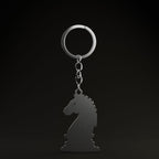 Knight Keychain back view Top G chain