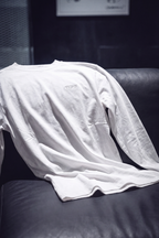Essential Oversized Long Sleeve White