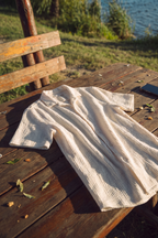 Bahamas Textured Shirt Cream