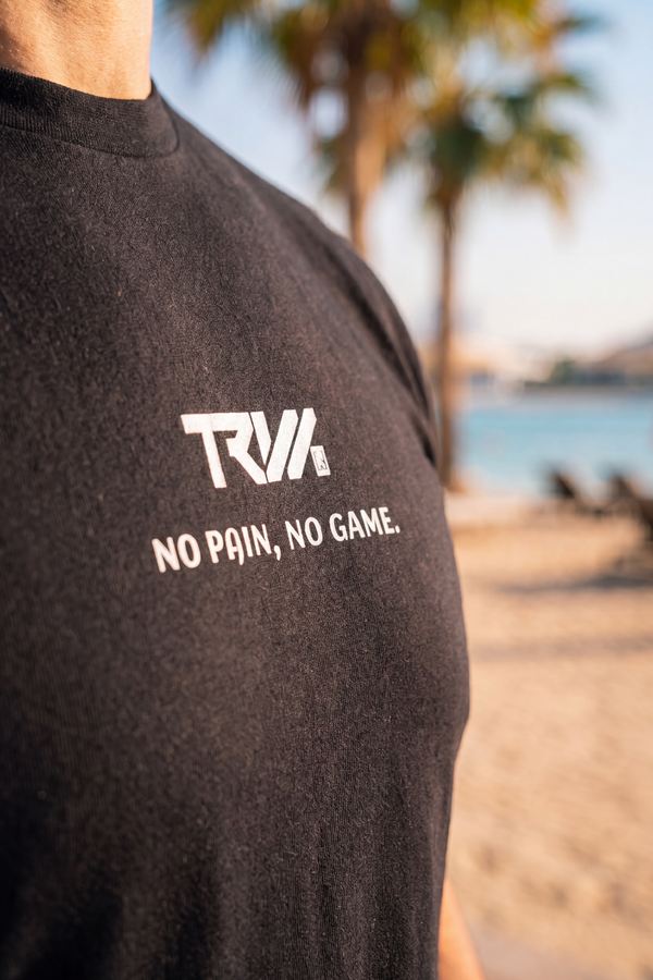 No Game No Pain T Shirt Black