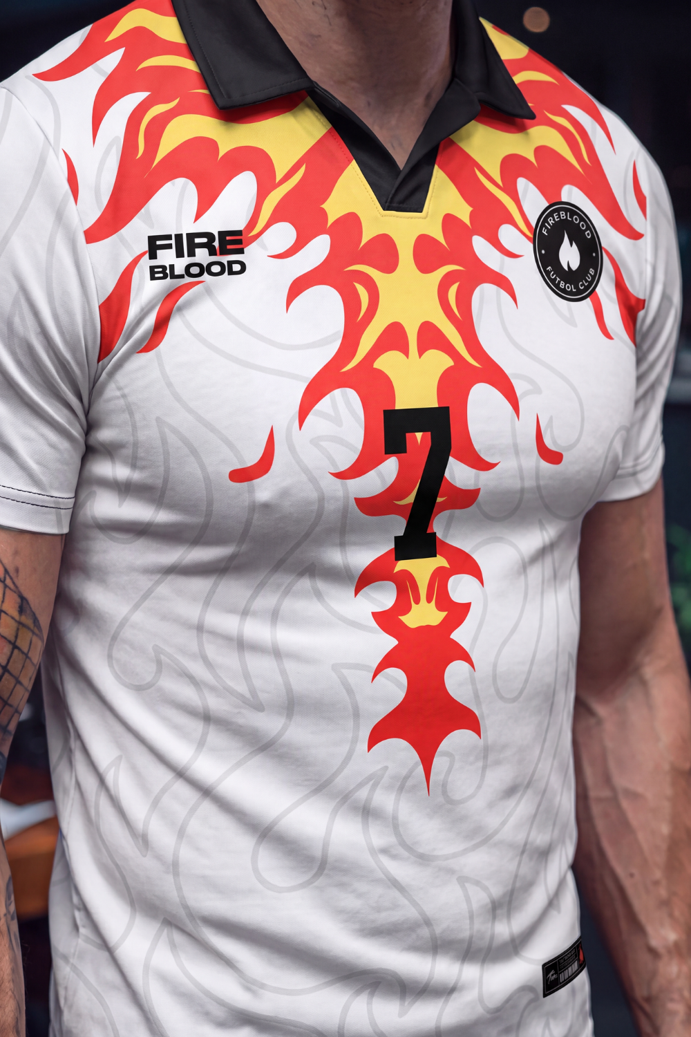 Champion Fireblood Jersey White