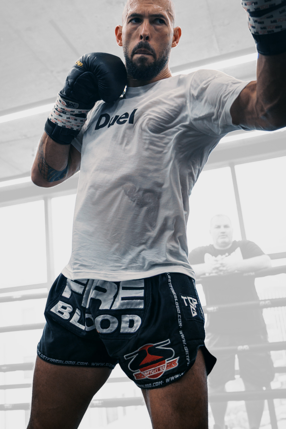 The Worlds Most Famous Fight Shorts Black