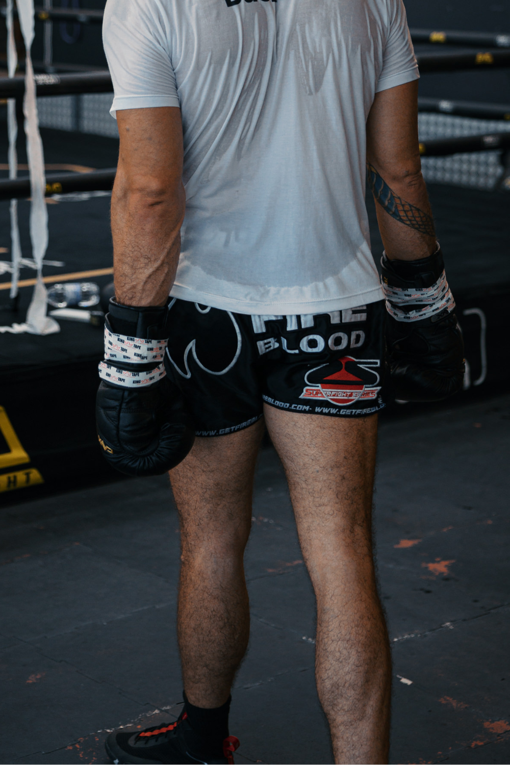 The Worlds Most Famous Fight Shorts Black