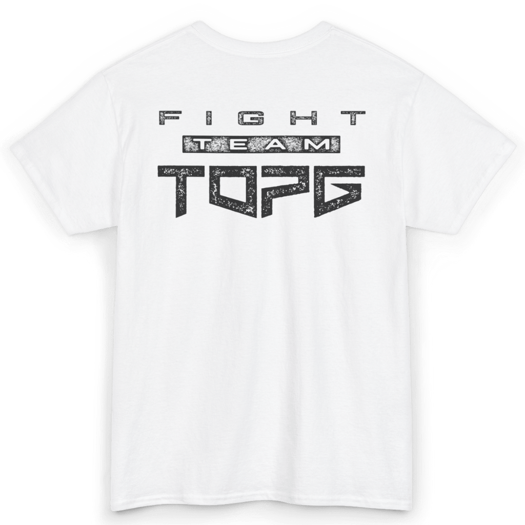 Official TOP G Fight Team Tee detail Top G men's t shirt