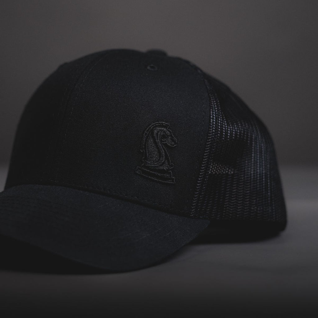 Wudan Peak Black side view Top G cap