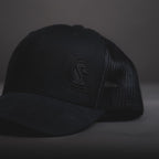 Wudan Peak Black side view Top G cap