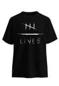 3 Lives front view Top G men's t shirt