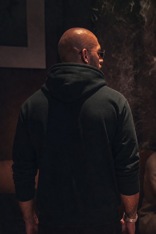 Echelon Heavy Hoodie Black