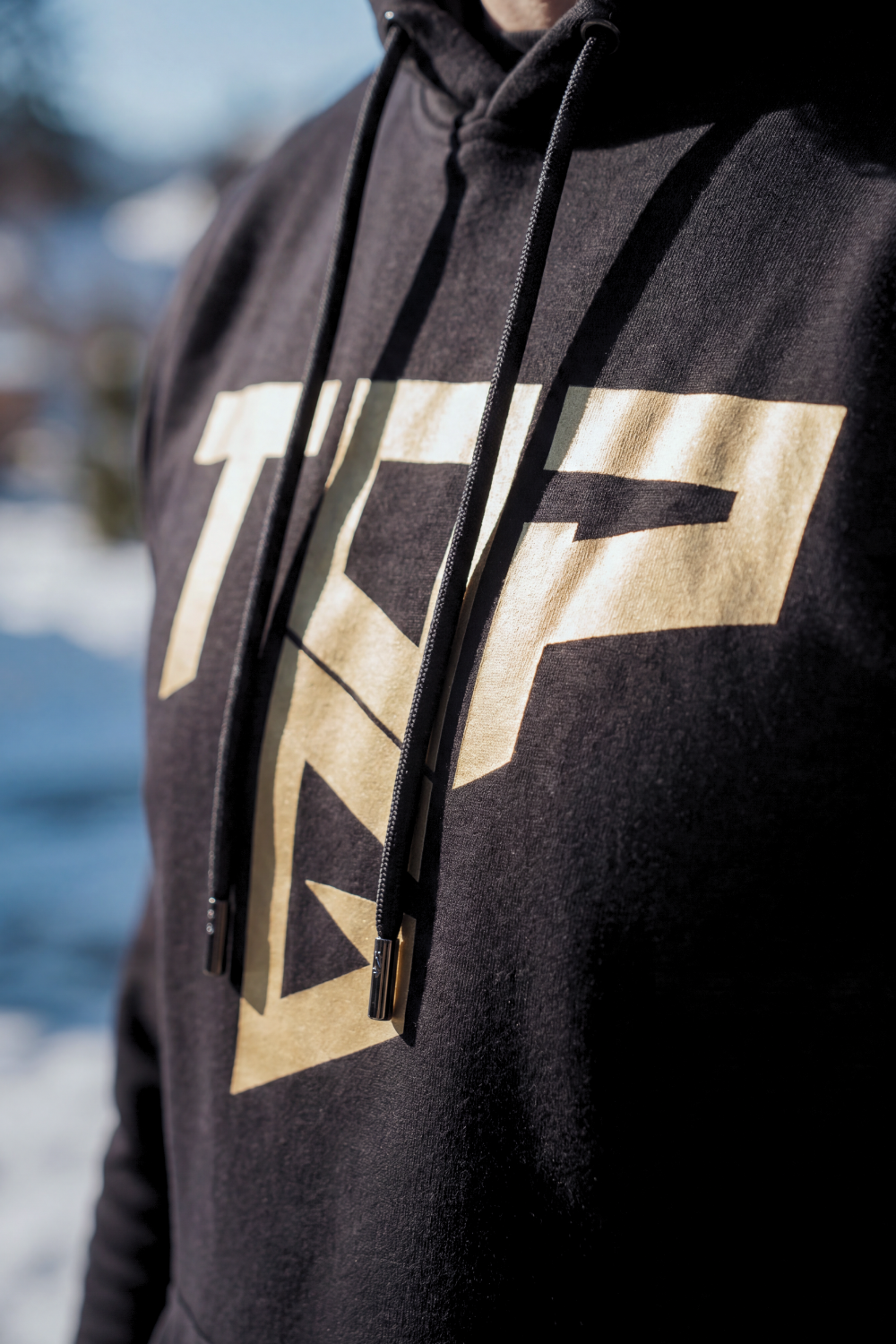 Custom Cobra Shield Hoodie - Black