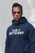 Built Different Hoodie Blue