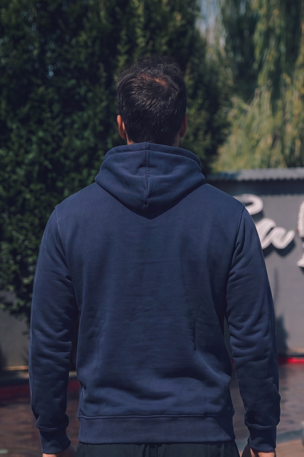 Built Different Hoodie Blue