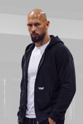 TRW Zip Hoodie Black