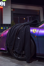 TRW Zip Hoodie Black