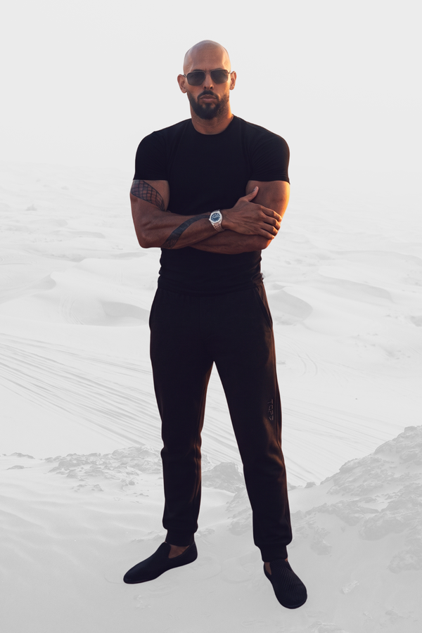 Essential Oversized Joggers Black