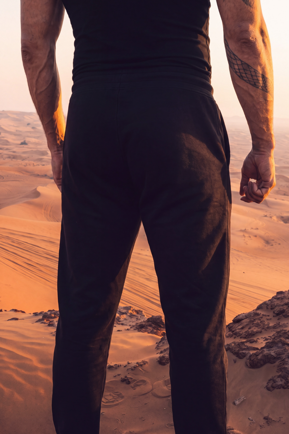 Essential Oversized Joggers Black