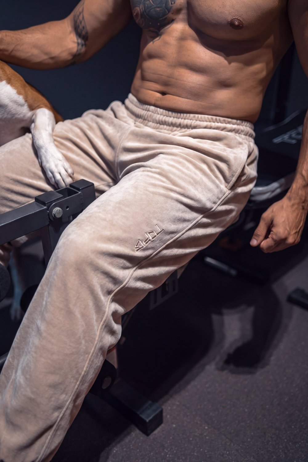 Essential Oversized Joggers Bone