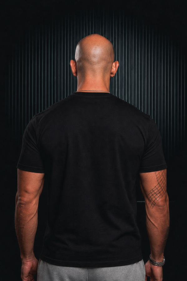 Essential Oversized T Shirt Black