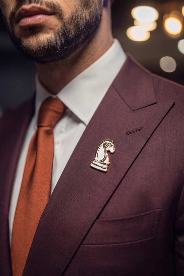 Pin Of Allegiance White