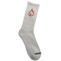 FIREBLOOD Sports Socks White detail Fireblood sports socks
