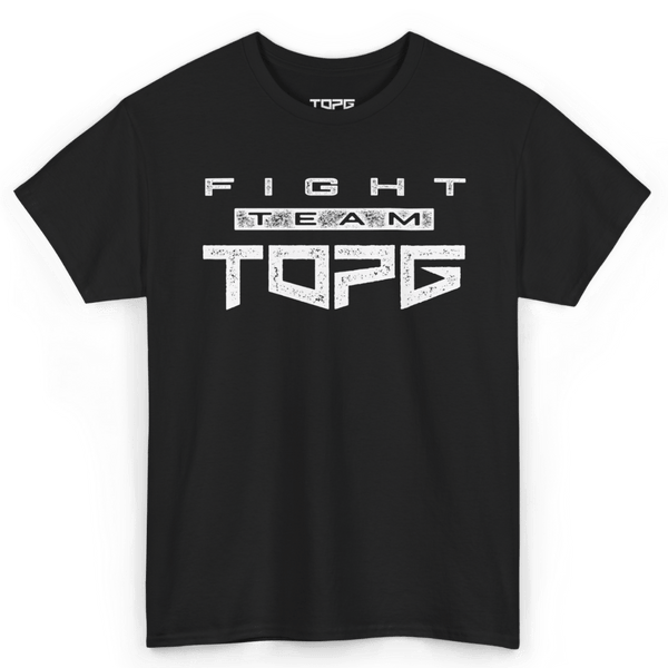 Official TOP G Fight Team Tee back view Top G men's t shirt
