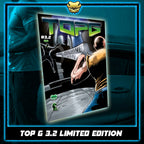 TOP G #3.2 back view Top G collectible figure