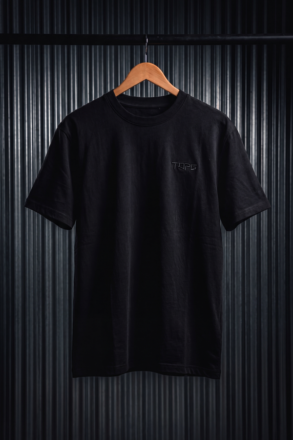 Essential Oversized T Shirt Black
