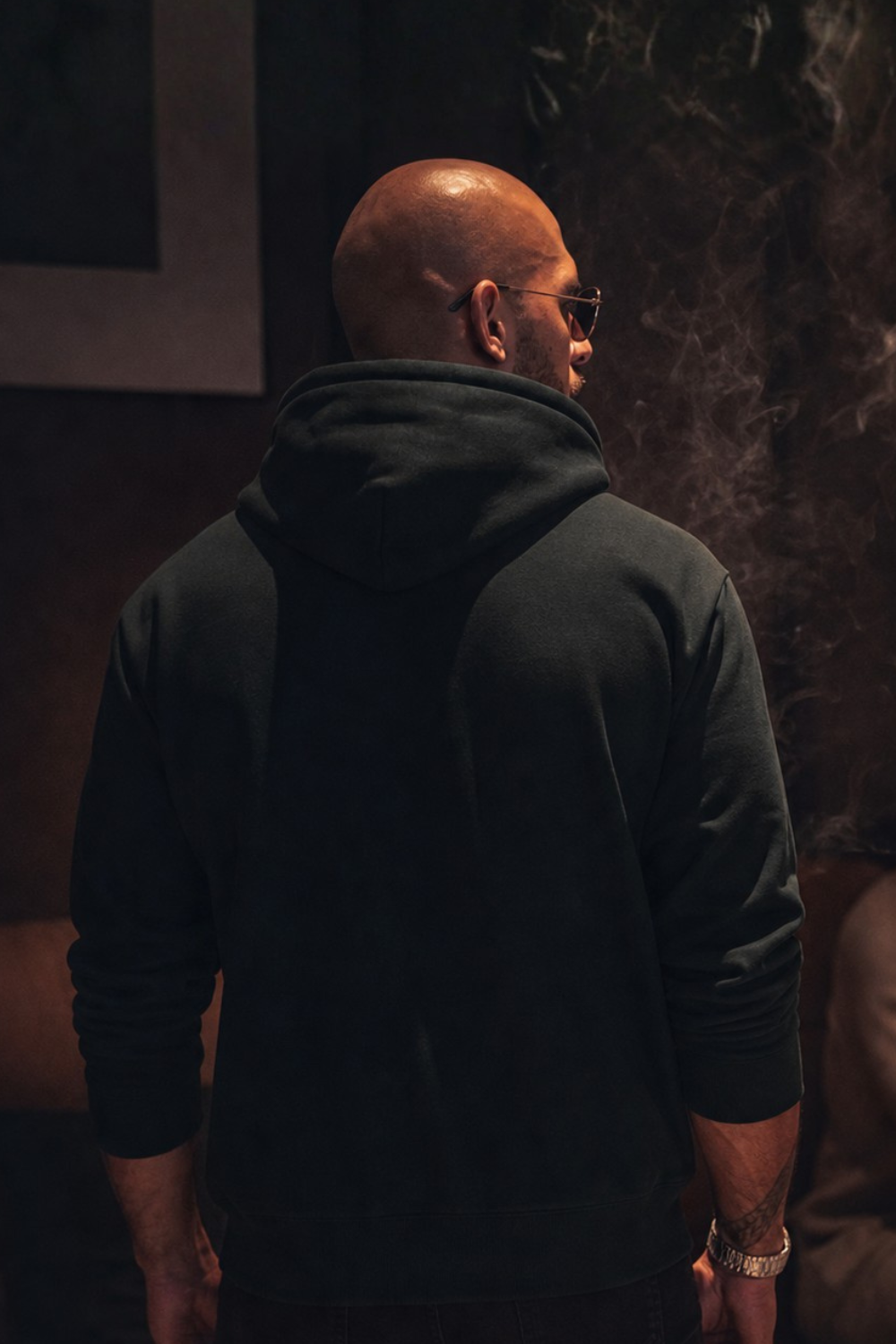 Echelon Heavy Hoodie Black