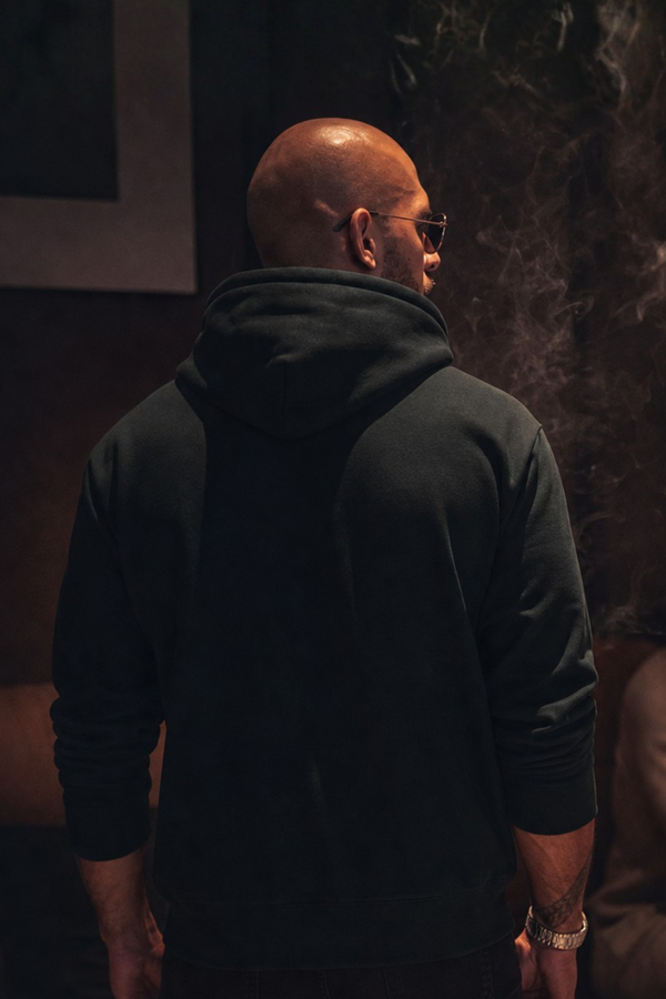 Echelon Heavy Hoodie Black