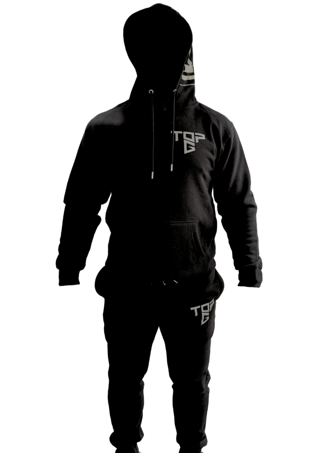 Suit of Armour Reflective Limited Edition back view Top G matching set