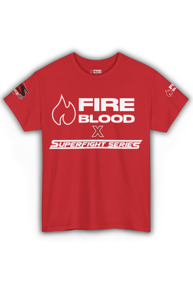 SFS x FIREBLOOD Fight Tee lifestyle Fireblood men's t shirt