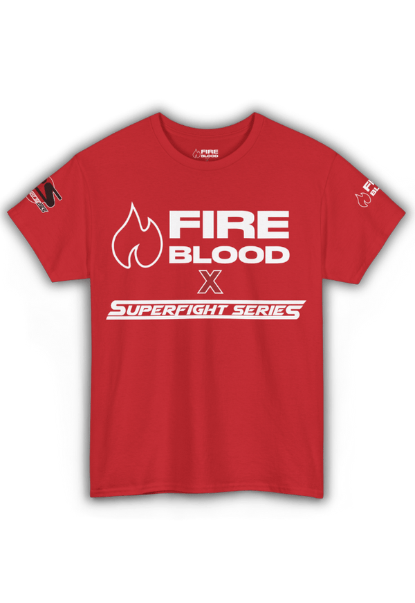 SFS x FIREBLOOD Fight Tee lifestyle Fireblood men's t shirt