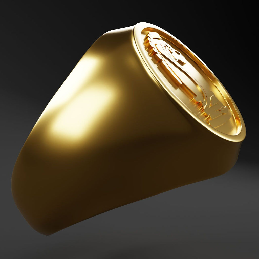 Circle of Courage on model Top G ring