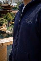 Axis Zip Hoodie Navy