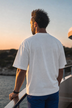 Bay Oversized T Shirt White