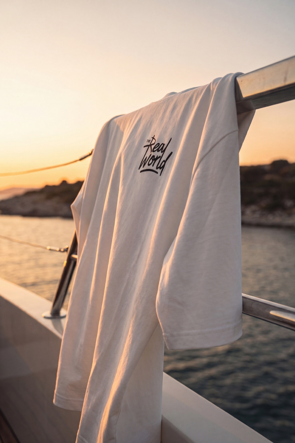 Bay Oversized T Shirt White