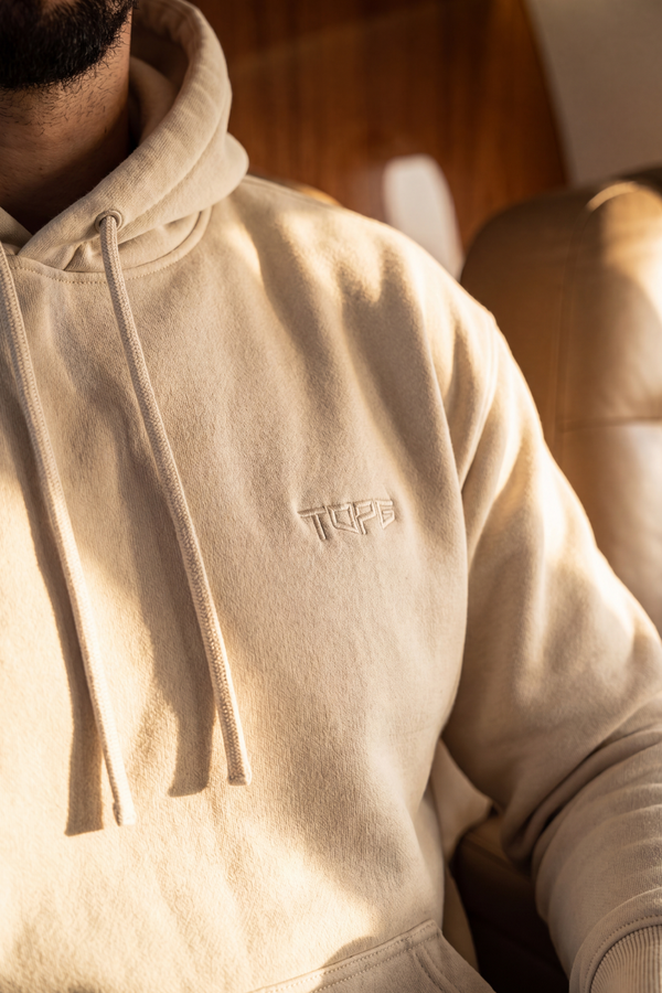 Echelon Heavy Hoodie Bone