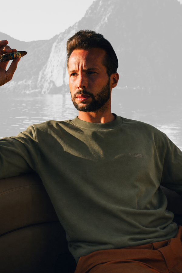 Essential Oversized Long Sleeve Cypress