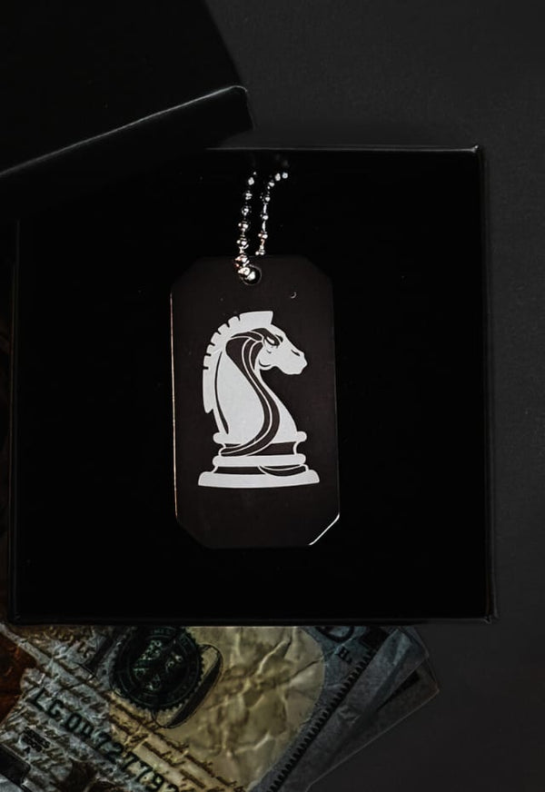 Together We Fight Blackout side view Top G necklace