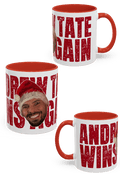 Gift Of Joy Christmas Mug front view Top G mug